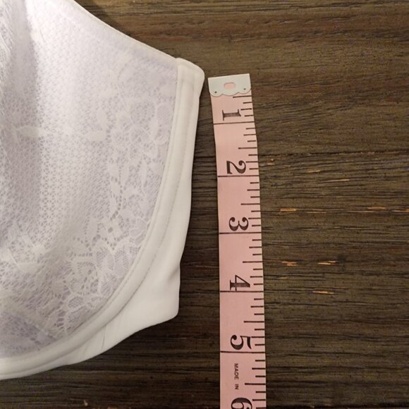 Natori Heavenly Convertible Comfort Lace Contour Underwire Bra White 32G - Picture 5 of 10